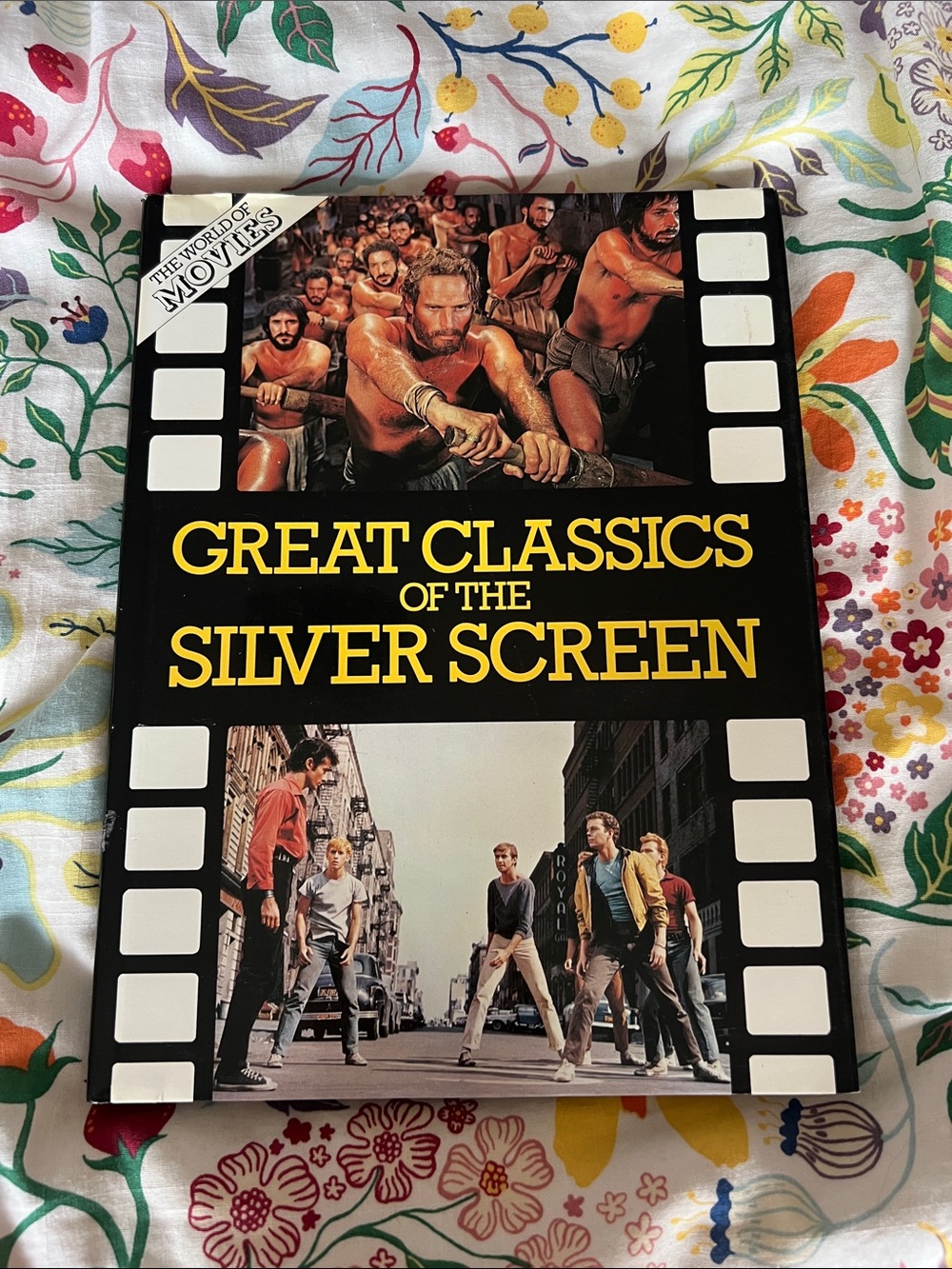 Great Classics of the Silver Screen Hardcover Movie Book / Vintage 1982
